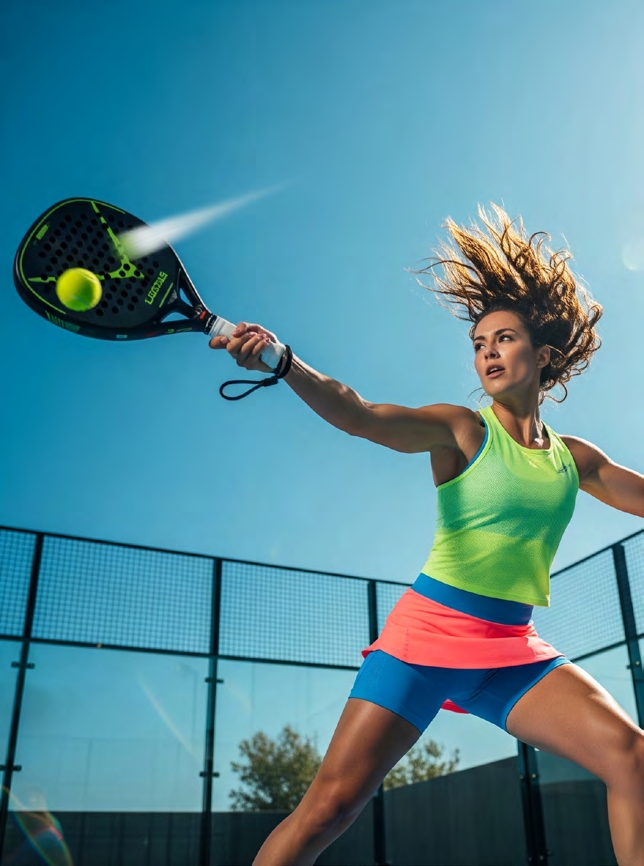 Padel court activity